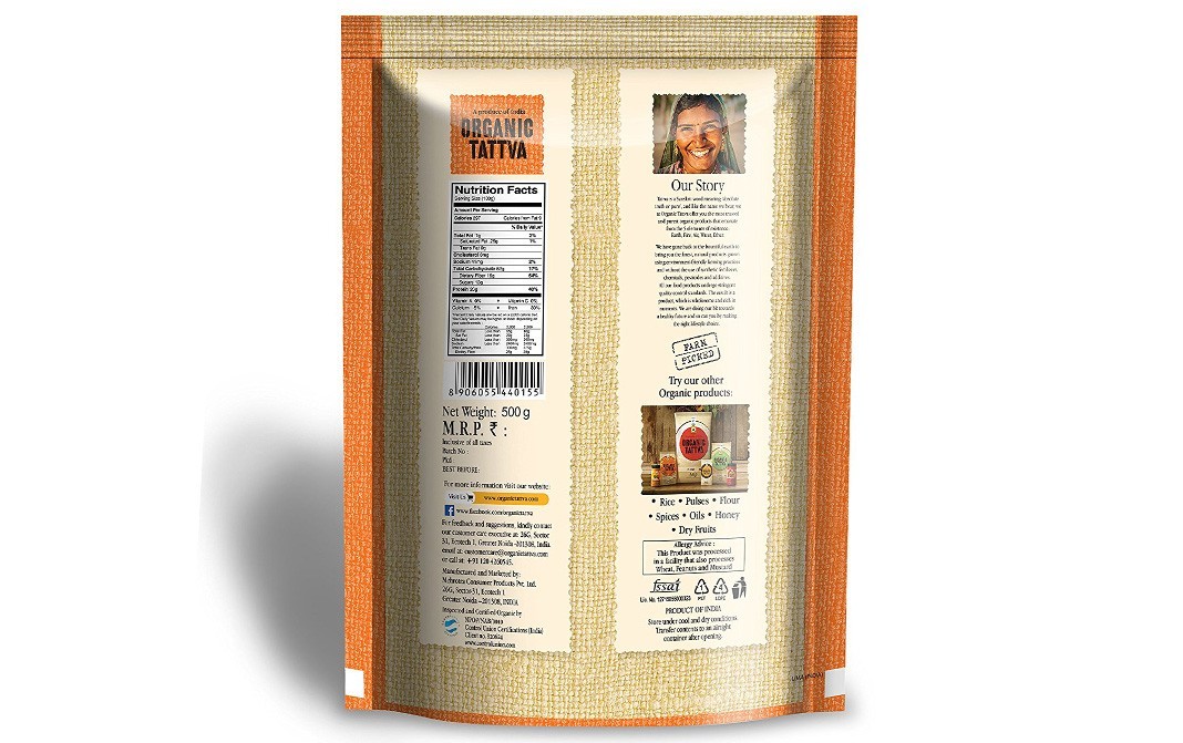 Organic Tattva Masoor Malka Split    Pack  500 grams